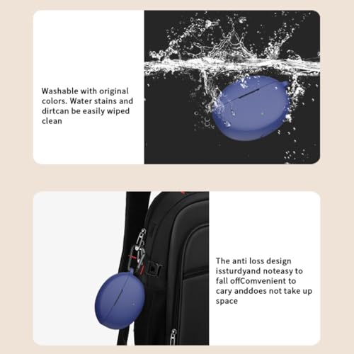 Headphone Case for Earphone Sturdy Silicone Cover Easy Access Charging