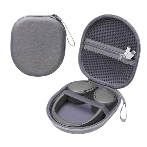 Headphone Headset Case Compatible with JLab JBuds Lux ANC/JBL Tune 520BT 720BT/BERIBES/KVIDIO/Soundcore by Anker/Sony Wireless On-Ear Headphones, Gray - color: Gray