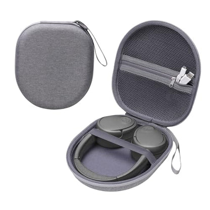 Headphone Headset Case Compatible with JLab JBuds Lux ANC/JBL Tune 520BT 720BT/BERIBES/KVIDIO/Soundcore by Anker/Sony Wireless On-Ear Headphones, Gray - color: Gray