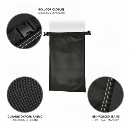 Oxford Cloth Roll-Top Storage Bag for Gear Organization in Outdoor Activities