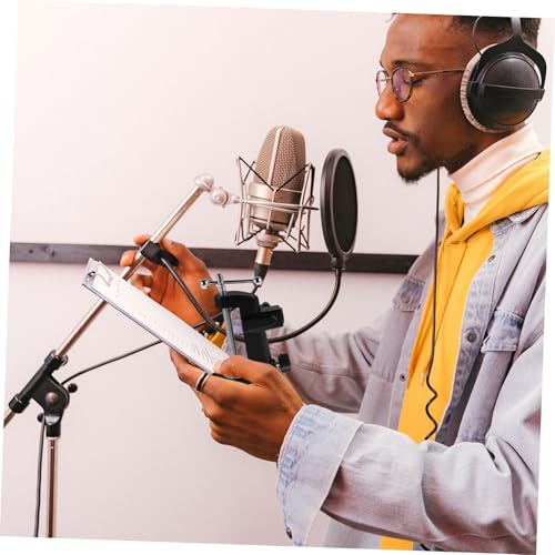 SUPVOX Adjustable Metal Base Boom Arm for Live Streaming Easy Tool Assembly Flexible Positioning for Condenser Microphones