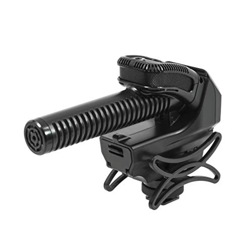 Azden SMX-30 Stereo/Mono Switchable Video Microphone | Swiveling Shock-Mount, Isolating Shock Mount, Recording a musical performance but want to tighten up the center image - style: SMX-30