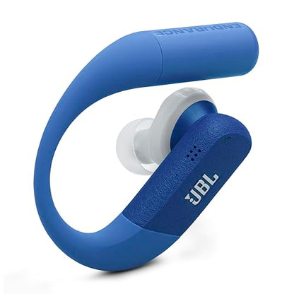 JBL Endurance Peak 4 - Cancelling Sport Earbuds - Blue | Adaptive Noise Cancelling with Smart Ambient, IP68 water and dust proof, Secure fit with TwistLock design - color: Blue