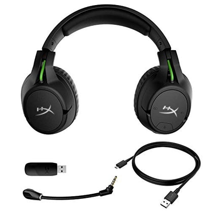 HyperX CloudX Flight – Wireless Gaming Headset, Official Xbox Licensed, Compatible with Xbox One and Xbox Series X|S, Game and Chat Mixer, Memory Foam, Detachable Noise-Cancellation Microphone - size: Wireless, style: CloudX Flight