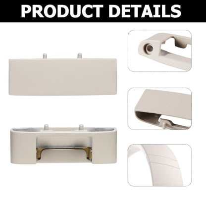 2 Sets Studio Pro Headband Replacement Parts & Replacement Hinge Compatible with Beats Studio Pro and Studio 3 Headphones, Studio Pro Replacement Headband Metal Repair Parts (Sandstone) - color: Sandstone