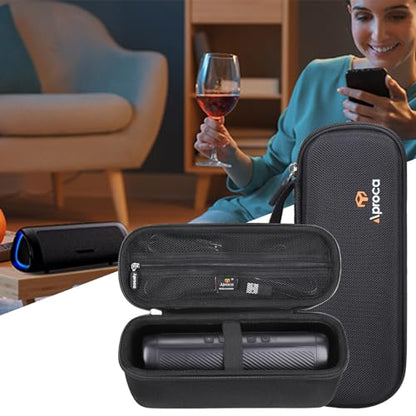 Aproca Case Compatible with BolaButty Bluetooth Speaker, Portable Bag for Accessories -Black (Case Only) - color: Black