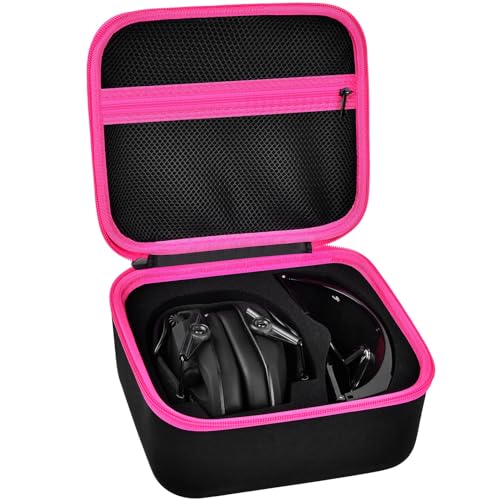 PAIYULE Case for Walker's Razor Slim Electronic Earmuffs/for Howard Leight Shooting Hunting Hearing Ear Protection
