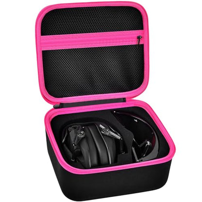 PAIYULE Case for Walker's Razor Slim Electronic Earmuffs/for Howard Leight Shooting Hunting Hearing Ear Protection
