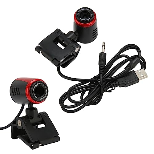Sonew HD USB2.0 Webcam with 360° Adjustable Angle and Built-in Microphone for PC and Laptop Video Conferencing