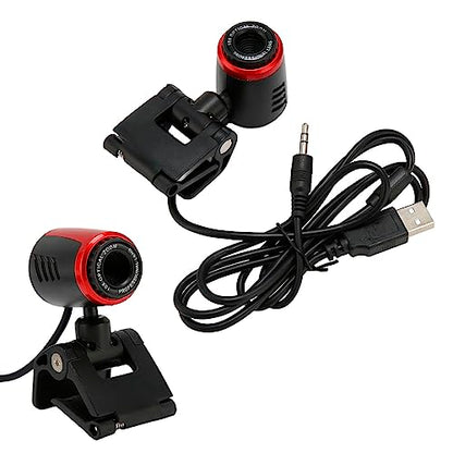 Sonew HD USB2.0 Webcam with 360° Adjustable Angle and Built-in Microphone for PC and Laptop Video Conferencing