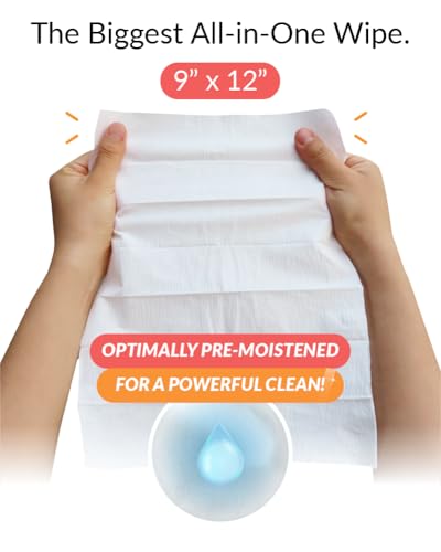 iCloth XL Wipe - 9x12 Inch Electronics Cleaning Wipe, 70% Isopropyl Alcohol, Individually Sealed - Streak-Free, Lint-Free, Restores Optical Clarity - TV, Monitor, Laptop (24 Wipes) - size: 1 Count (Pack of 24)