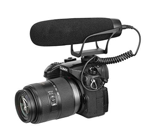 Vidpro XM-48 Professional Condenser Shotgun Video Microphone DSLR cameras, video camcorders, smartphones and computers for field recording, interviews, video production, live and studio work