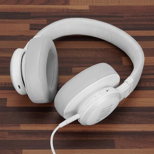 GEEKRIA Audio Cable with Mic and Mute Control Compatible with JBL 770NC/760NC, Live 760NC/ 670NC Headphones, 3.5mm to 2.5mm Replacement Stereo Cord (4ft / 1.2m) - style: with Microphone
