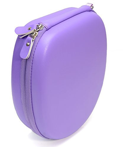 Headset Case for Plantronics Voyager Focus, Blackwire 3210, 5210, 3220; Also for Jabra Evolve 65, 40, 20 UC; H800, H540, H650e (Purple) - color: Purple