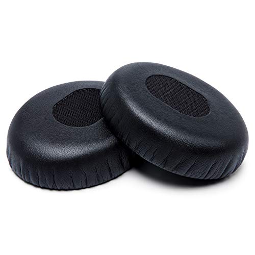 WC PadZ QC3 - Replacement Ear Cushions for Bose QuietComfort 3 | Made by Wicked Cushions | Extra Durable Leather, Softer Memory Foam, Added Thickness | Black