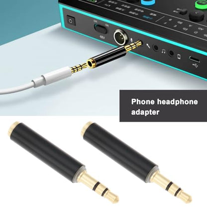 OTOTEC 8피스 4극 - 3극 잭 컨버터 어댑터 TRRS 암 - TRS 수 마이크 커넥터 3.5mm 플러그 잭 컴퍼터 폰용