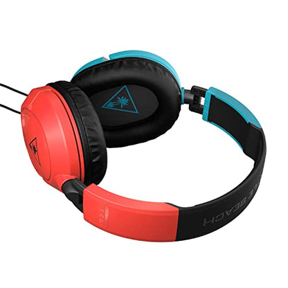 Turtle Beach Recon 50 Gaming Headset - Xbox Series X, Xbox Series S, Xbox One, PS5, PS4, PlayStation, Mobile & PC with 3.5mm - Removable Mic, 40mm Speaker, Red And Blue - color: Red / Blue