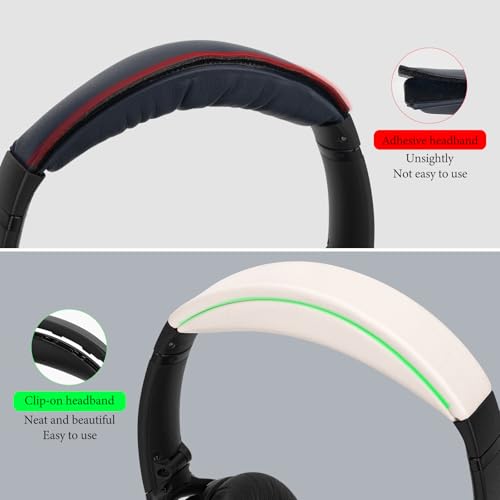 Geekria Headband Pad Compatible with Bose QuietComfort 35 II Gaming, QC35 II/QC35/QC45/QC SE Headphones Replacement Band, Headset Head Top Cushion Cover Repair Part (Beige) - color: Beige