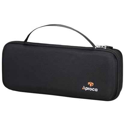 Aproca Case Compatible with talomen / ECHOMUSSY / JBL Wireless Two Microphone System, Handheld Dual Mic Storage Bag for Receiver, Batteries and Other Accessories (Case Only )