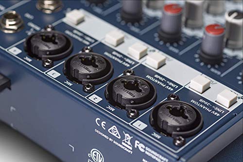 Soundcraft Notepad-12FX Small-format Analog Mixing Console with USB I/O and Lexicon Effects | 12-channel analog mixer with USB interface and Lexicon effects for musicians, podcasters and audio engineers - size: 12-channel mixer