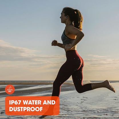 JBL Endurance Race TWS - Active Sport Earbuds - Blue | JBL Pure Bass Sound, Up to 30 hours of battery life, Enhancer and Twistlock design support your active lifestyle