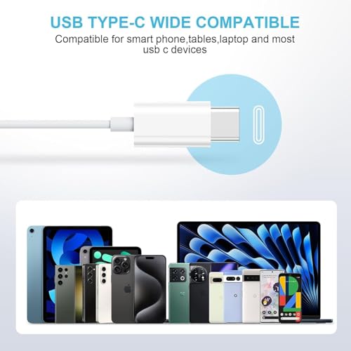 2 Pack-USB C Headphones for iPhone 17/16/15 Earbuds USB C Wired Earphones with Mic & Remote Control Noise Cancelling for 17/16/15 Plus/Air/Pro, Galaxy S25/S24/S23/S22/Ultra Note 10/20, Pixel 7/6/6a