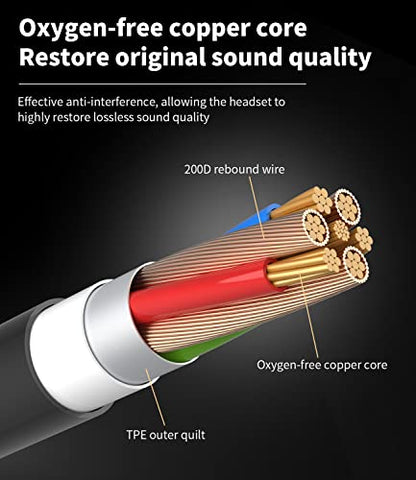Wired 3.5mm Earbud with Microphone Headset Computer Jack PC Laptop in Ear Headphone Phone Gaming Video Game Headset (2pack) Compatible for Samsung Galaxy for pad Kid for School Chromebook Auriculare