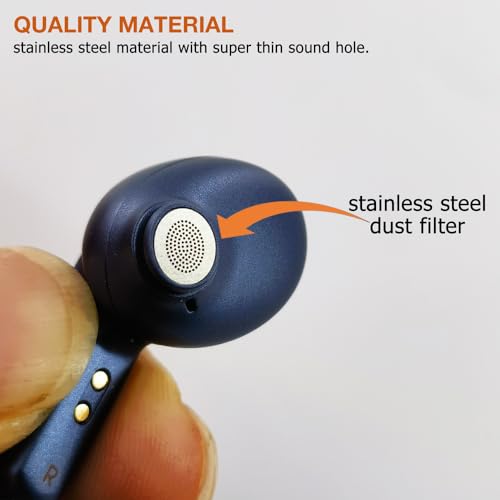 Replacement Dust Proof Filter Mesh for JBL Series Earbuds,8 Pieces | Compatible with JBL Tune Buds / Tune Buds 2 / Live Pro 2 / Live Free 2 / Live Beam 3 Earbuds, Include Tool Tweezers