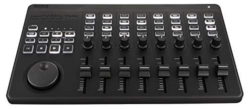 Korg Nanokontrol Studio Bluetooth/USB MIDI Control Surface with 8 Faders & Backlit Switches - style: nanoKONTROL Studio
