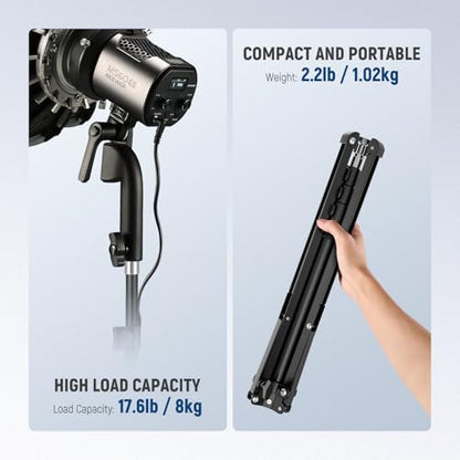 NEEWER Microphone Stand with Flexible Arm, Boom Arm Mic Floor Tripod Mount Holder with Mic Clips, 3/8" to 5/8" Adapter, Cable Clips for Singing Vlogging Live Streaming Video Recording, MS010 - style: MS010