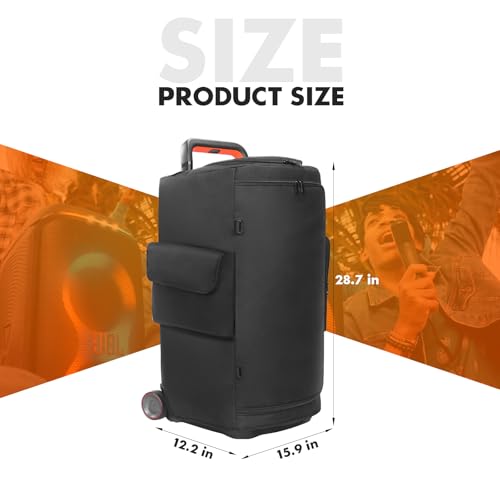 Speaker Cover Compatible with JBL PartyBox 520 | Scratch-Resistant, Dustproof, Portable with Storage Bag for Outdoor and Lightweight Travel Cover - size: For JBL partybox 520