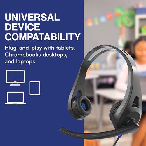 TWT Audio Ergo TW110 Premium On-Ear Headset - Classroom Headset 20 Pack - style: 3.5MM 20 Pack (TW110)