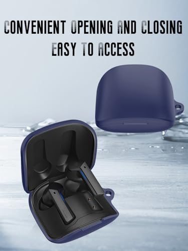 Case for ASUS ROG Cetra in-Ear Earbuds (Dark Blue) - color: Dark Blue, size: In Ear