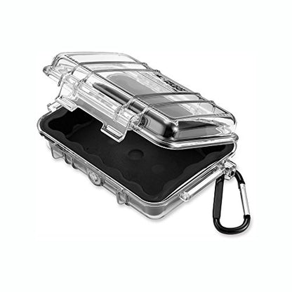 Pelican 1020 Micro Case (Black/Clear) - color: Black/Clear