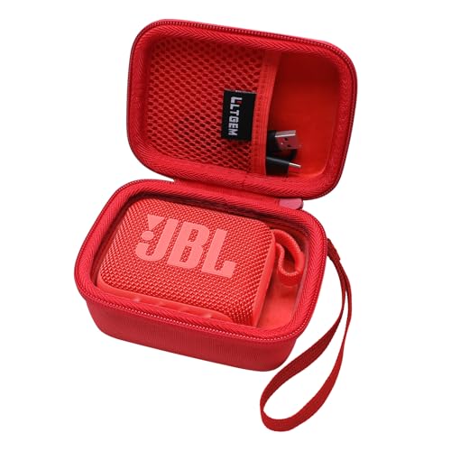 Case for JBL Go 4 /GO 5/Go 3 Ultra-Portable Waterproof Speaker Red | Hard Carrying Travel Case for JBL Go 4 /GO 5/Go 3 Ultra-Portable Waterproof Speaker - color: Red, size: JBL GO 4/5/3 Case