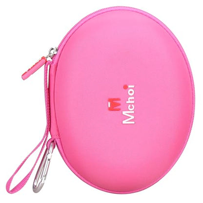 Headphone Case Fits for Beats Studio Pro/Solo 4 / Solo 3 / Studio 3 / for TOZO HA1/ for TOZO HT2 On-Ear Bluetooth Headphones, Case Only (Rose Red) - color: rose red