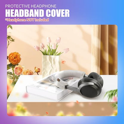 QuietComfort Ultra Headband Cover Compatible with Bose QuietComfort Ultra Headphones Thicker Sports Fabric Replacement Headband Cushion Pad Cover Headphone Headband Protector (Grey)