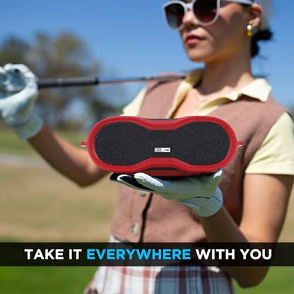 Altec Lansing - Portable Bluetooth Speaker, Waterproof IP67 - color: Red/White, size: Large