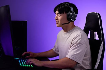Turtle Beach Stealth 700 Wireless Multiplatform Gaming Headset for PC & PS5 | PlayStation, PS4, Mobile, Bluetooth, 24-Bit Audio, 60mm Dual Drivers, 80-Hr Battery, Noise-Cancelling Flip-to-Mute Mic, Black