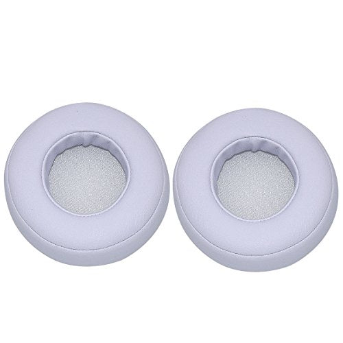 Alitutumao Replacement Earpads Ear Cushions Ear Cups Repair Parts for Monster Beats by Dr. Dre Pro Detox Headphones Memory Foam Ear Pads (White Earpads) - color: White Earpads