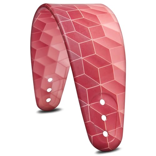 WC HeadbandZ Arctis Nova - Upgraded Silicone Headband for Arctis Nova Headsets by Wicked Cushions - Enhanced Flexibility, Comfort, and Style with Matching Earpad Designs | Hex Red - color: Hex Red