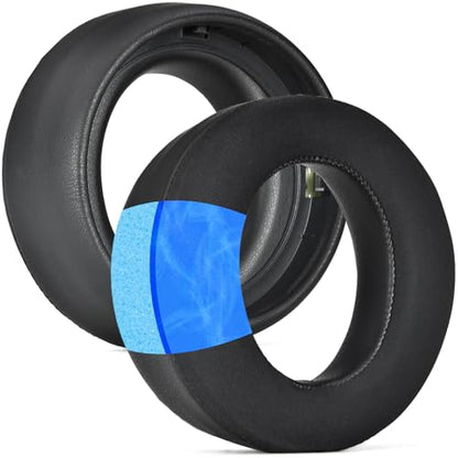 defean Replacement Ear Pads Cover Compatible with PlayStation Pulse Elite Wireless Headset,Ear Pads Cushions with Noise Isolation Foam