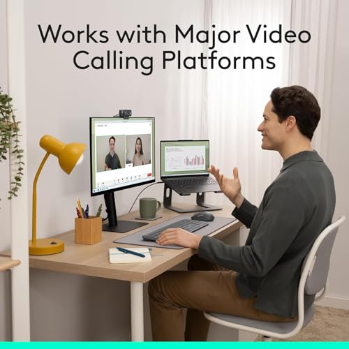 Logitech C920x HD Pro PC Webcam Full 1080p/30fps Video - Black | 30fps Video, Clear Audio, Light Correction, Works with Teams, Meet, Zoom, Nintendo Switch 2, Mac, Tablet - size: 1 Pack, style: 1080P/30 fps, 720p/30fps