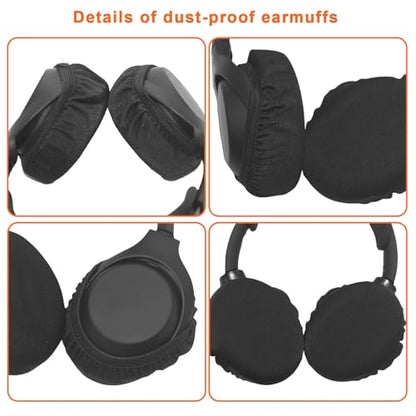Adhiper 2in1 Headphone Covers for Skullcandy Crusher ANC 2, Crusher Evo
