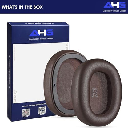 AHG Accessory House Global Upgraded Replacement Beoplay h95 Ear Pads Cushions Compatible with Bang & Olufsen Beoplay H95 Headphones (Brown). Sheepskin Leather/High-Density Foam/Strong Magnet - color: Brown