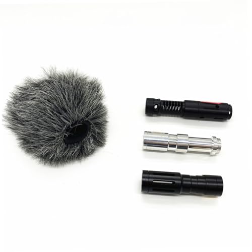 UPKOCH Mic Furry Windscreen for Camera Microphone Protective Cover Accessory Premium Quality Windproof Design for Enhanced Outdoor Shooting