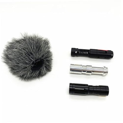 UPKOCH Mic Furry Windscreen for Camera Microphone Protective Cover Accessory Premium Quality Windproof Design for Enhanced Outdoor Shooting