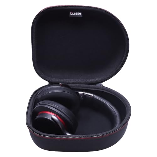 Case for Audio-Technica ATH-M20x/Raycon/JBL/Sony/Anker Headphone Black | Carrying Travel Headphone Case Hard Shell for Over Ear Headphone - color: Black