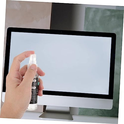 Angoily Headphone and Keyboard Cleaning Kit for Laptops and Phones Includes Headset Cleaning Brush and Microfiber Cloth for Electronics Maintenance