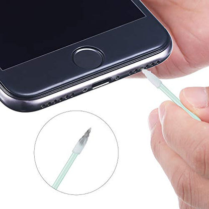 Tatuo 16 Pcs Cell Phone Cleaning Kit USB Charging Port Dust Plugs and Speaker Headphone Jack Camera Cleaning Brush Set for Daily Phone Clean Protect Task